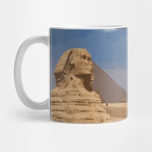 egyptian sphinx Mug